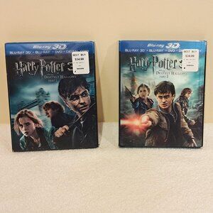 Harry Potter and the Deathly Hallows, Part 1 and Part 2, Blu-Ray 3D